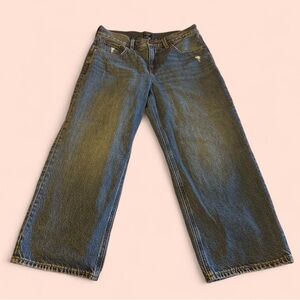 J. Crew 90s Vintage Baggy Blue Jeans